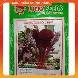 HẠT GIỐNG RAU CẢI BÓ XÔI ĐỎ GÓI 50 HẠT