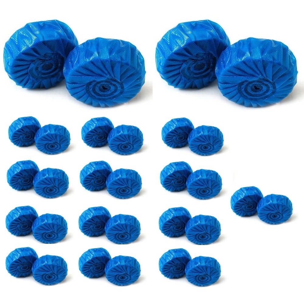 Viên Khử Mùi Tẩy Bồn Cầu Thế Hệ Mới 2X - Viên Thả Toilet Diệt Khuẩn, Tẩy Sạch Vệ Sinh Vết Bám Bẩn (Túi 10 viên) 88292