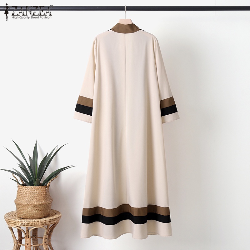 Áo khoác cardigan Zanzea tay dài màu trơn phong cách thời trang cho nữ