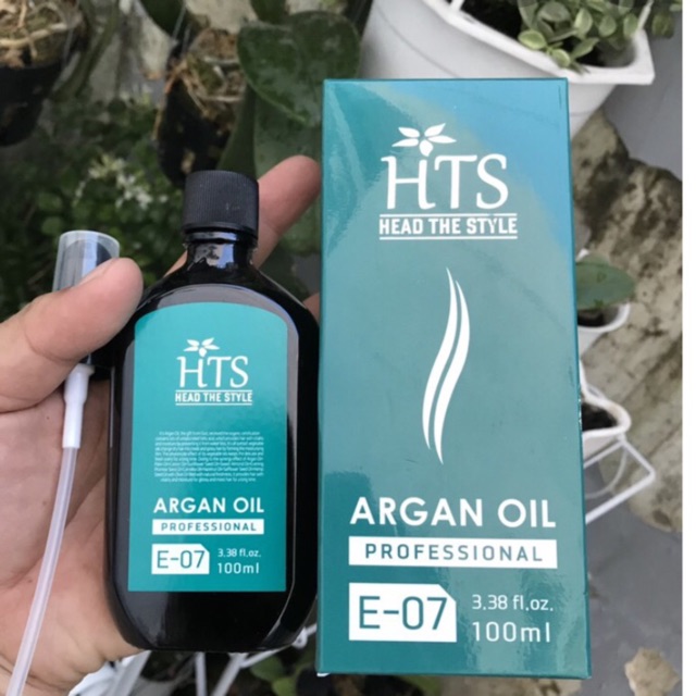 Tinh dầu siêu dưỡng tóc HTS Argan Oil 100ml