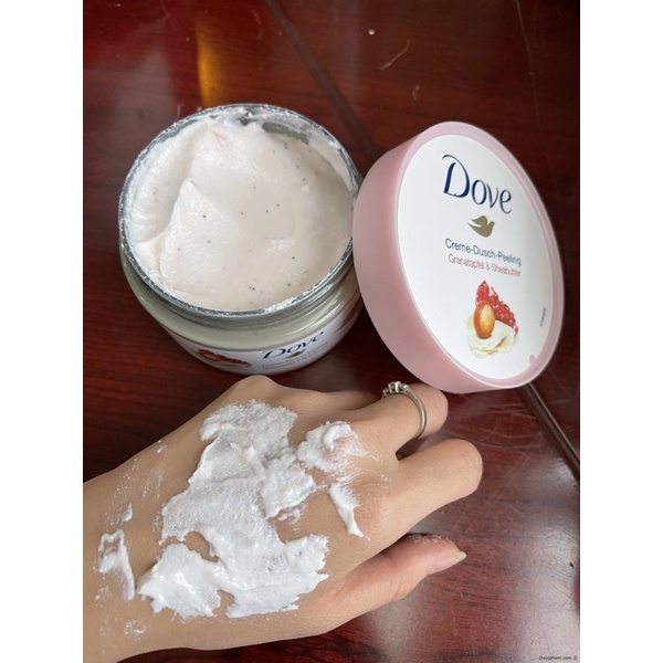 Tẩy Da Chết Body Dove Đức 225ml Tẩy tế bào chết toàn thân DOVE Exfoliating Body