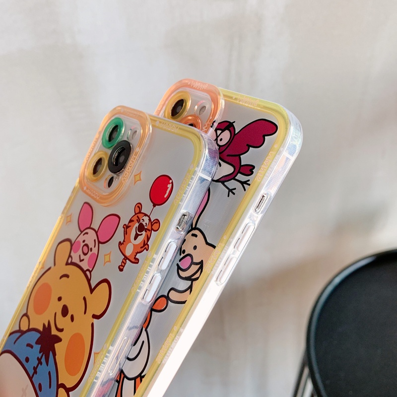 Ốp Điện Thoại Silicon TPU Mềm Chống Rơi Hình Hoạt Hình Disney Cho iPhone 12 Pro 11 Pro XS Max X XR 7 8 Plus