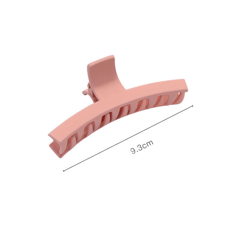 Kẹp tóc nhựa acrylic nhám phong cách Hàn Quốc thời trang cho nữ