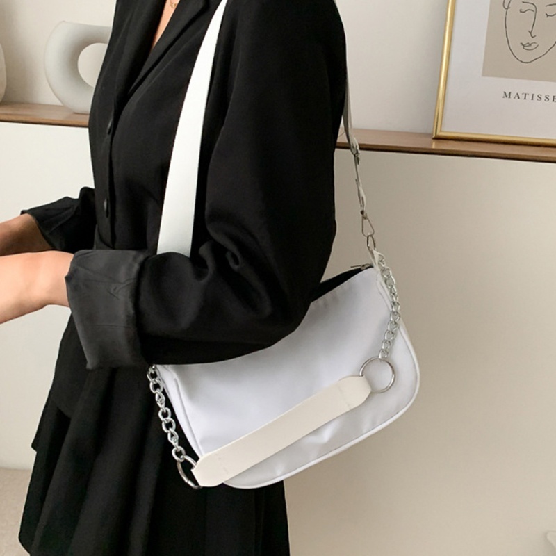 Túi Xách Đeo Vai Sức Chứa Lớn Bằng Nylon Thời Trang Đơn Giản Dành Cho Nữ