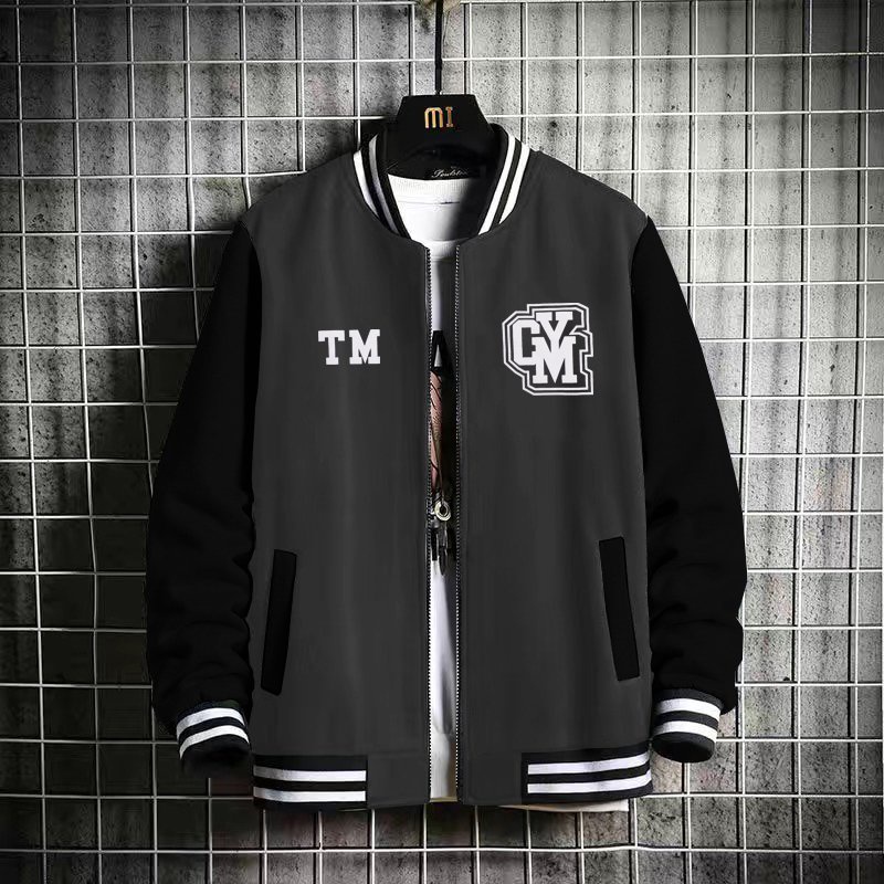 Áo khoác nam vải vảy cá cotton phong cách thời trang cao cấp