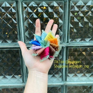 Combo chỉ sáp 1.2mm 10 màu