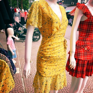 Váy voan hoa nhí tiểu thư Hot 2019