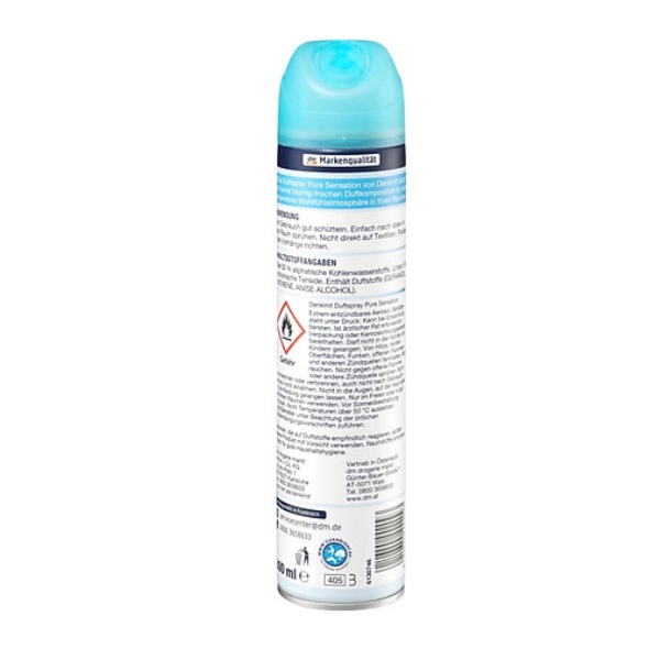 Xịt thơm phòng Denkmit hương hoa 300ml Hàng Đức chính hãng