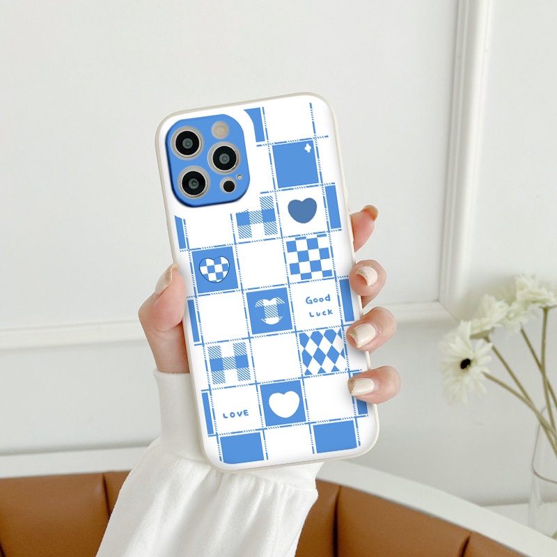 Ốp iphone - Ốp lưng iphone cạnh vuông viền camera love story dành cho ip 6 đến 14promax - g60