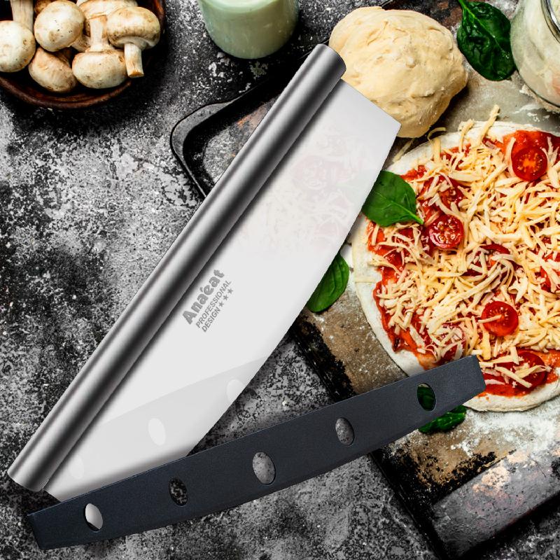 Dụng cụ cắt bánh pizza ANAEAT làm từ thép không gỉ sắc bén