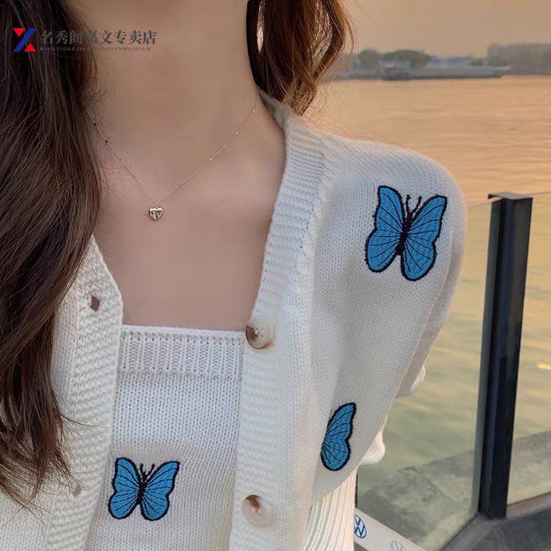 SIÊU XINH Vòng cổ tim nhỏ sợi mảnh phong cách nhẹ nhàng sang TIMNHO15
