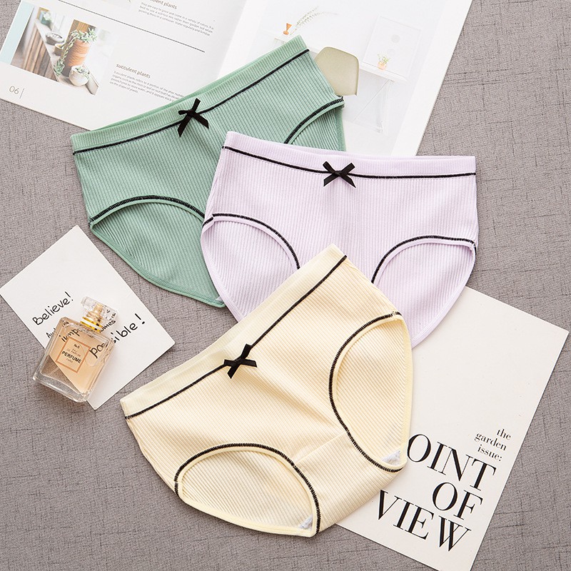 Quần lót nữ len tăm cotton kháng khuẩn nâng mông co giãn 4 chiều QL20 | BigBuy360 - bigbuy360.vn