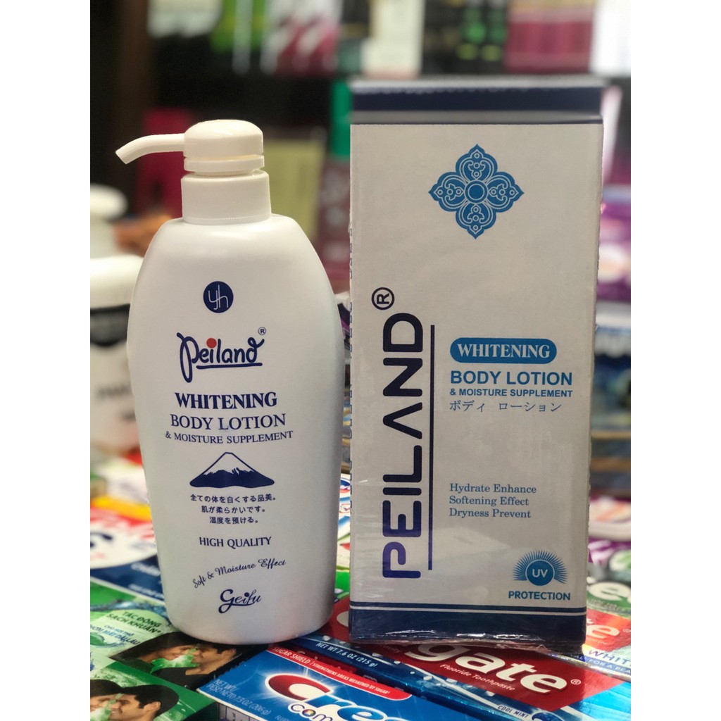 SỮA DƯỠNG TRẮNG MỊN DA PEILAND WHITENING BODY LOTION 550ml