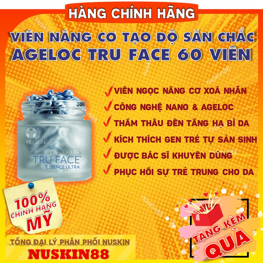 Viên Nâng Cơ Truface Essence Ultra Giọt Nước Thần Căng Bóng Xoá Nhăn