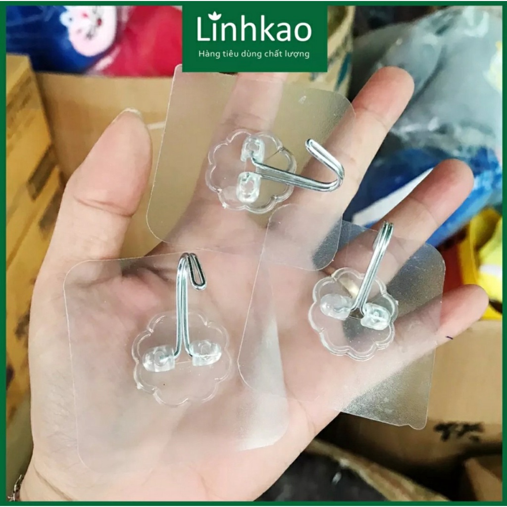 Móc dán tường treo chìa khóa/dây điện gọn gàng