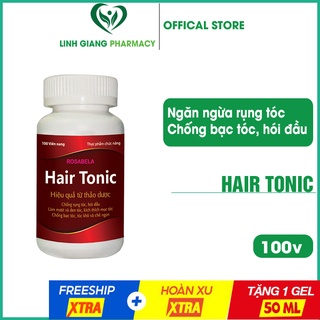 Mọc tóc Hairtonic 100v ❤️FREESHIP❤️ giúp giảm rụng tóc, kích thích tóc mọc nhanh, chắc khỏe, suôn mượt