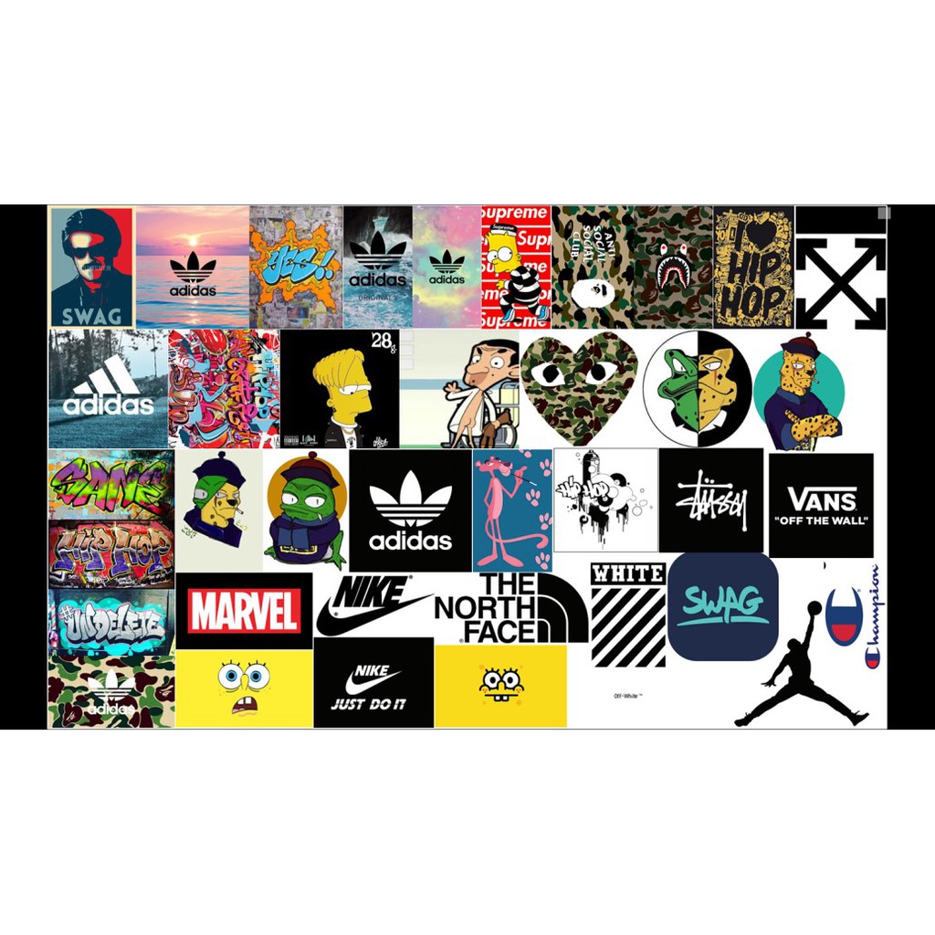 STICKER dán Vali, xe, barber shop, Mũ bảo hiểm , macbook, đàn, tường... Nhập mã GIẢM GIÁ 15k khi mua từ 3 set