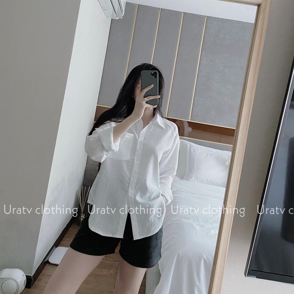 [FREESHIP - ẢNH CHÍNH CHỦ] Áo sơ mi tay dài oversize 155 | BigBuy360 - bigbuy360.vn