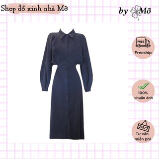 Váy nhung cánh dơi ly eo phong cách cô gái Hàn Quốc sang chảnh