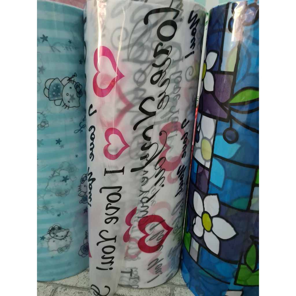 [Mã LIFEHLDEC giảm 10% đơn 99k] Decal 45cm rộng dán kính có sẵn keo ( giá 1 mét dài ) - 50 DÁN MỜ TN1230 | BigBuy360 - bigbuy360.vn