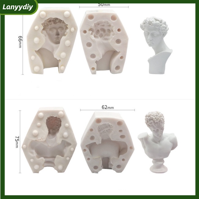 Khuôn Silicone Tạo Hình Làm Chân Dung 3d Diy