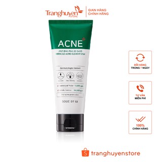 Sữa Rửa Mặt Some By Mi AHA-BHA-PHA 30 days Miracle Acne Clear Foam 100ml