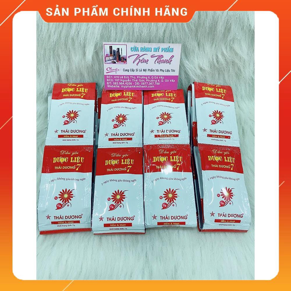 Dầu gội Thái Dương 7 - dây 10gói x 7g