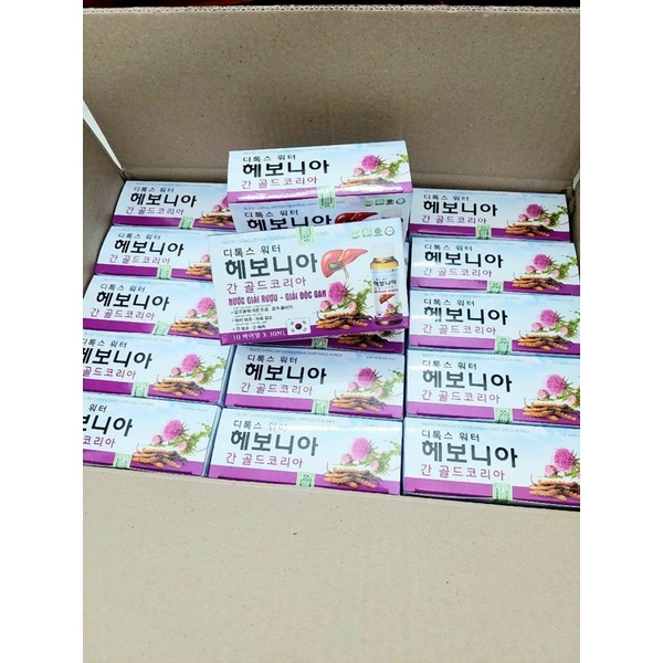 Nước giải rượu - Giải độc gan