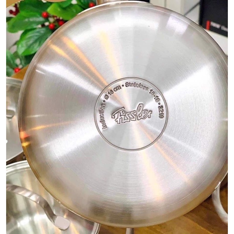 🇩🇪BỘ NỒI TỪ CAO CẤP FISSLER TORONTO 5 món inox bóng mờ sang trọng bền bỉ