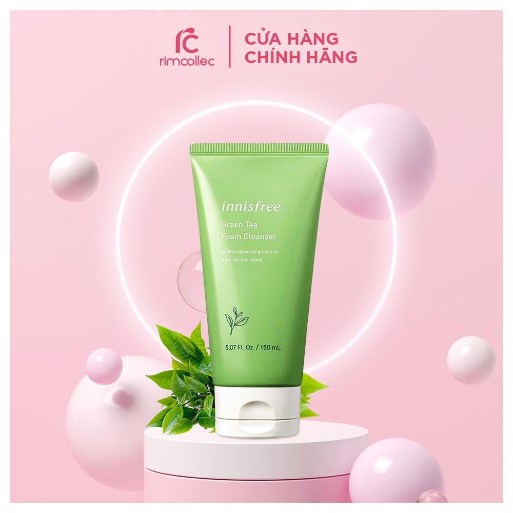 Sữa rửa mặt Innisfree Trà Xanh 150ml