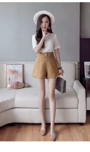 QUẦN SHORT CẠP CAO_ QC507