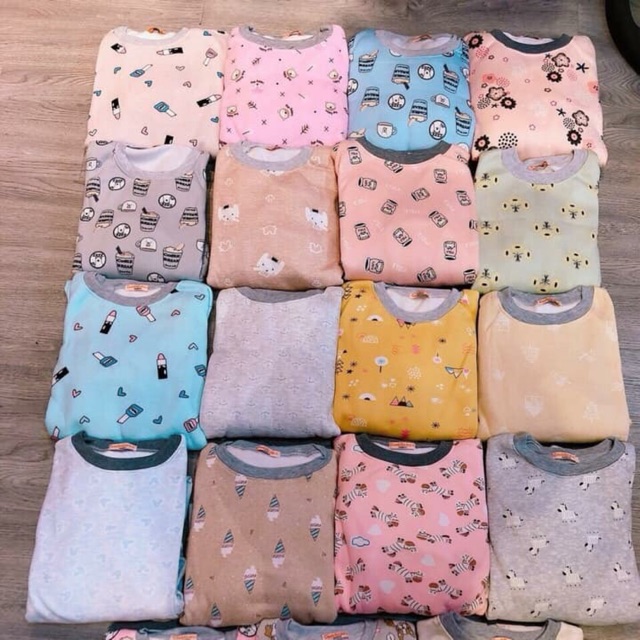 Bộ ngủ nỉ lót bông