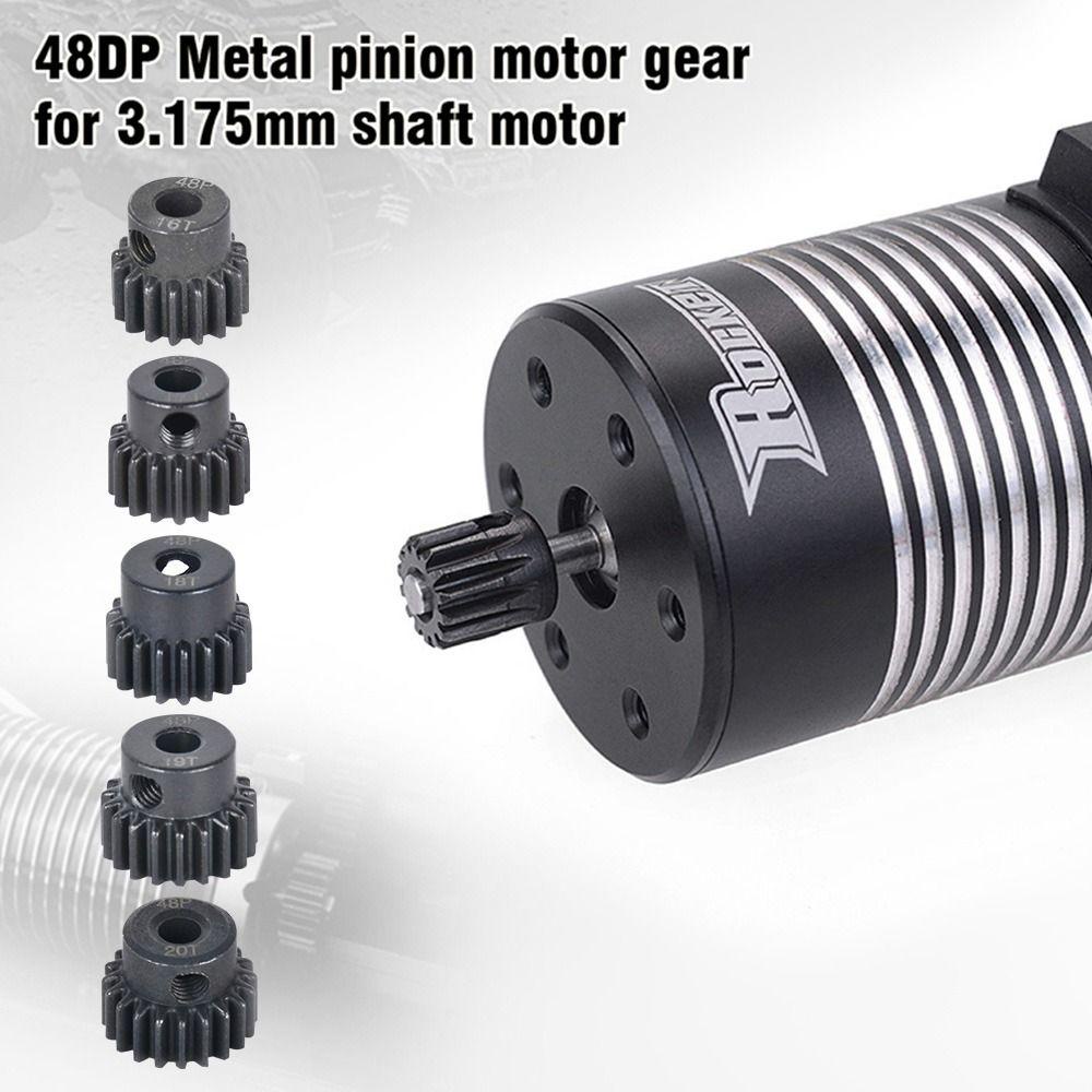 1 Bánh Răng 3.175MM Màu Đen Chất Lượng Cao Cho Mô Hình Xe Hơi