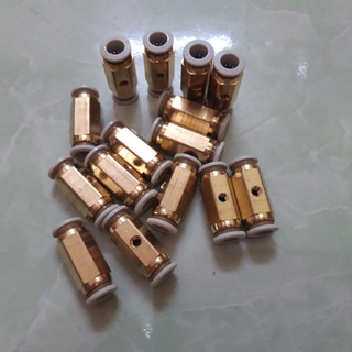Đế đồng gắn béc phun sương 8mm (đế giữa/ đế cuối ngang/ đế cuối thẳng)