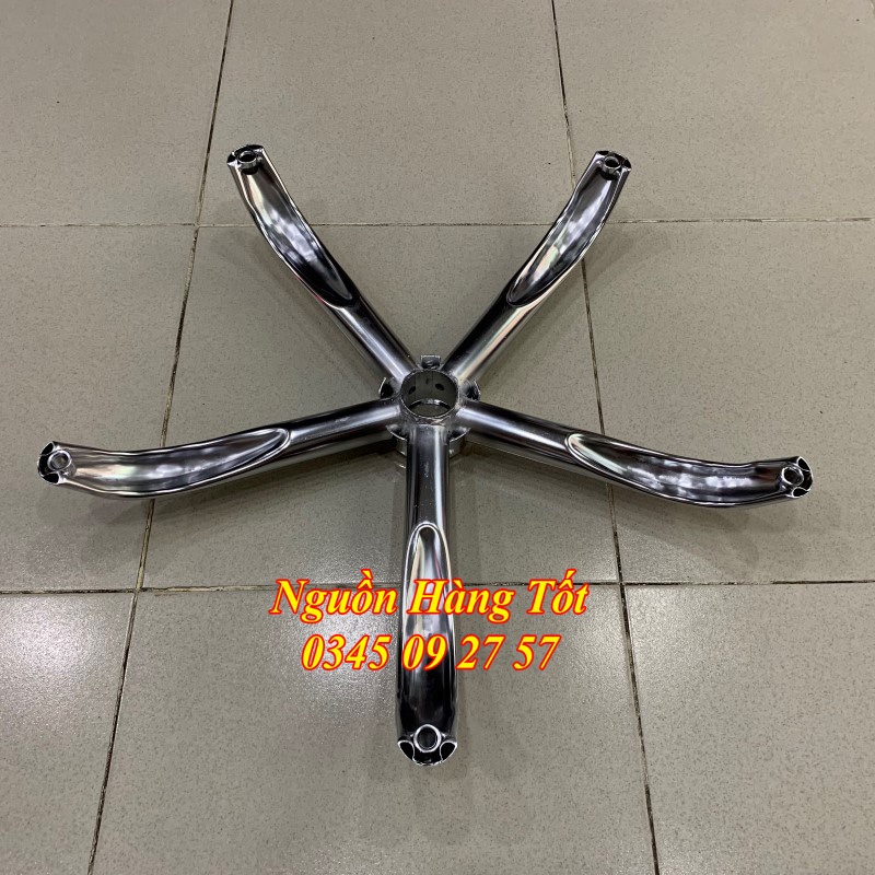 Chân Ghế Xoay Sắt Siêu Bền Cứng NYPHON 55cm - Dễ Dàng Lắp Đặt