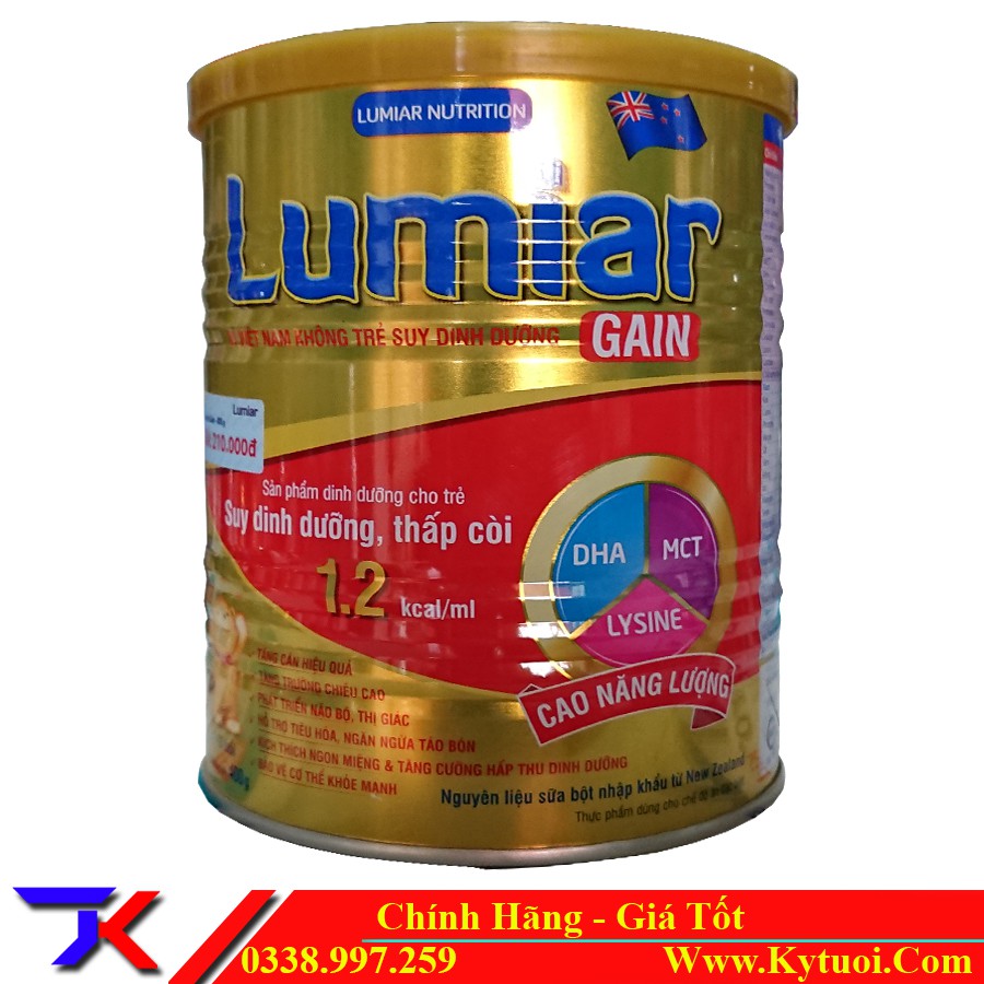 Sữa Bột LUMIAR GAIN 400G