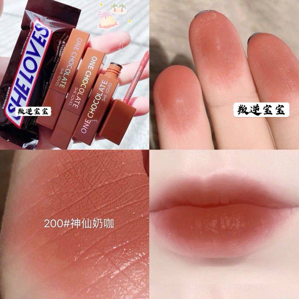 [Hàng mới về] Son môi Sheloves 8 màu tùy chọn trang điểm cho nữ