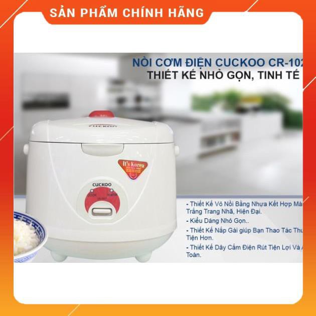 Nồi cơm điện Hàn Quốc Cuckoo CR- 1021 1.8Lít Chính Hãng