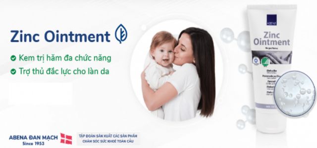 Kem chống hăm abena- chống hâm vùng mông,bẹn khi thay tả cho bé