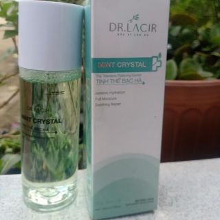 ( kèm gói tẩy trang] TONER TINH THỂ  BẠC HÀ DR.LACIR CO NHỎ LỖ CHÂN LÔNG