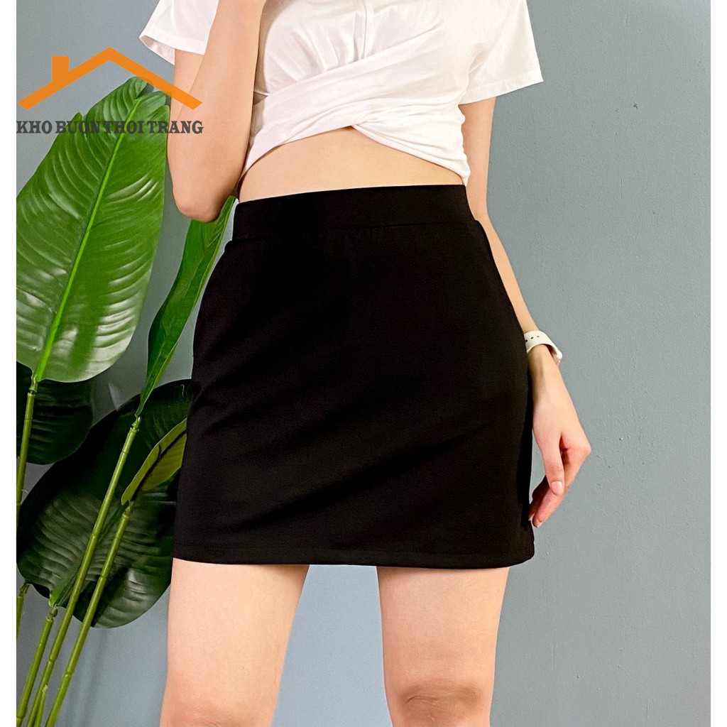 ( HÀNG SẮN) CHÂN VÁY CÔNG SỞ NỮ - CHÂN VÁY CHỮ A CHẤT UMI GIÀY GIẶN