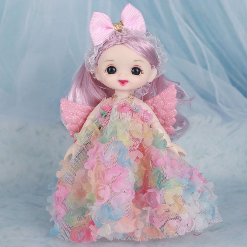 Bộ Búp Bê Công Chúa Đồ Chơi Đáng Yêu Dành Cho Búp Bê 17cm