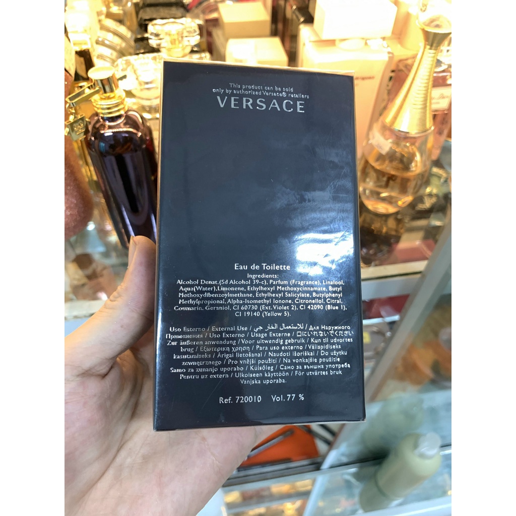 Nước hoa Versace Pour Homme (EDT) 100ml Fullseal XT85