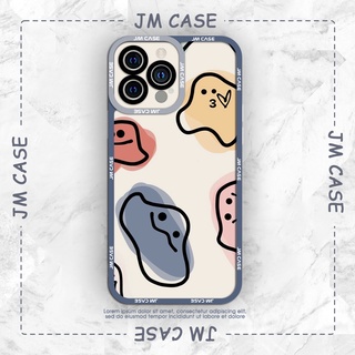 Ốp lưng iphone samsung xiaomi oppo cạnh vuông JM CASE đám mây trái tim cute