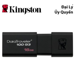 USB 3.0 Kingston DT100G3 64GB 128GB tốc độ upto 100MB/s - Hãng phân phối chính thức