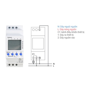 CÔNG TẮC HẸN GIỜ THEBEN SIMPLEXA 601 TOP