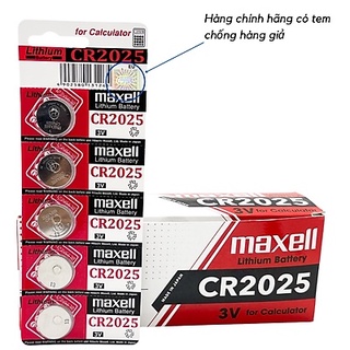 Pin maxell lithium cr2025 - 3v