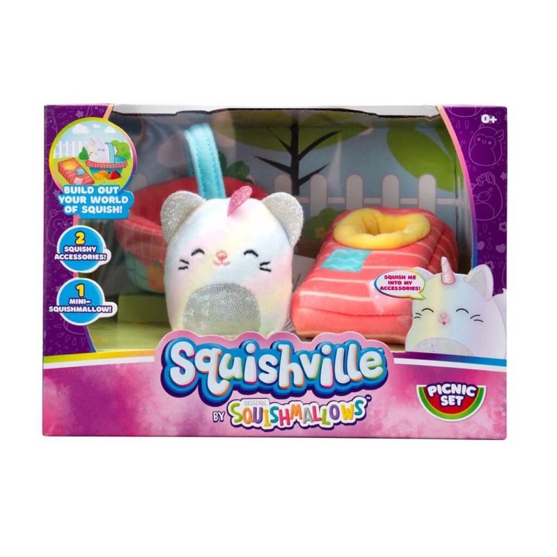 Đồ chơi Squishville chủ đề ngôi nhà 3 tầng