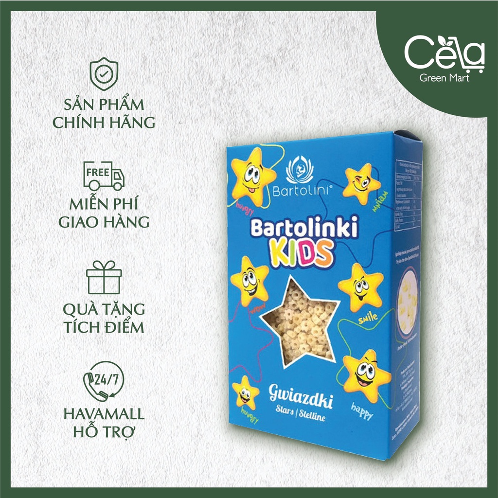 Mì nui rau củ cho bé Cela hình ngộ nghĩnh đáng yêu, đồ ăn dặm trẻ nhỏ, an toàn, thơm ngon, mềm, giàu dinh dưỡng | BigBuy360 - bigbuy360.vn