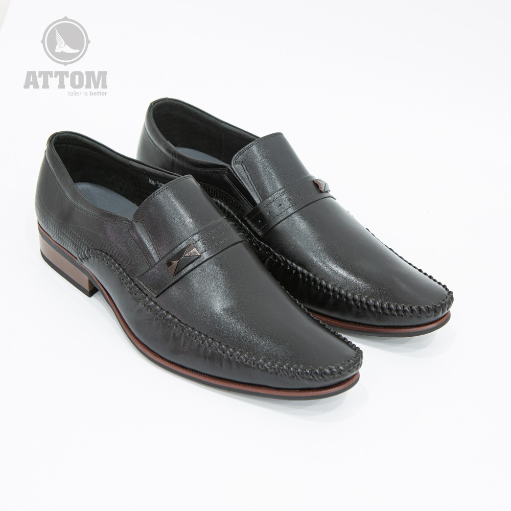 Giày Tây Nam ATTOM Da Bò Cao Cấp Dập Lỗ Phối May Viền - MSP : AM30087